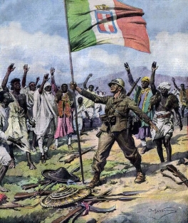 Tropas italianas entran en Addis Abeba y Mussolini declara que Etiopía es de Italia